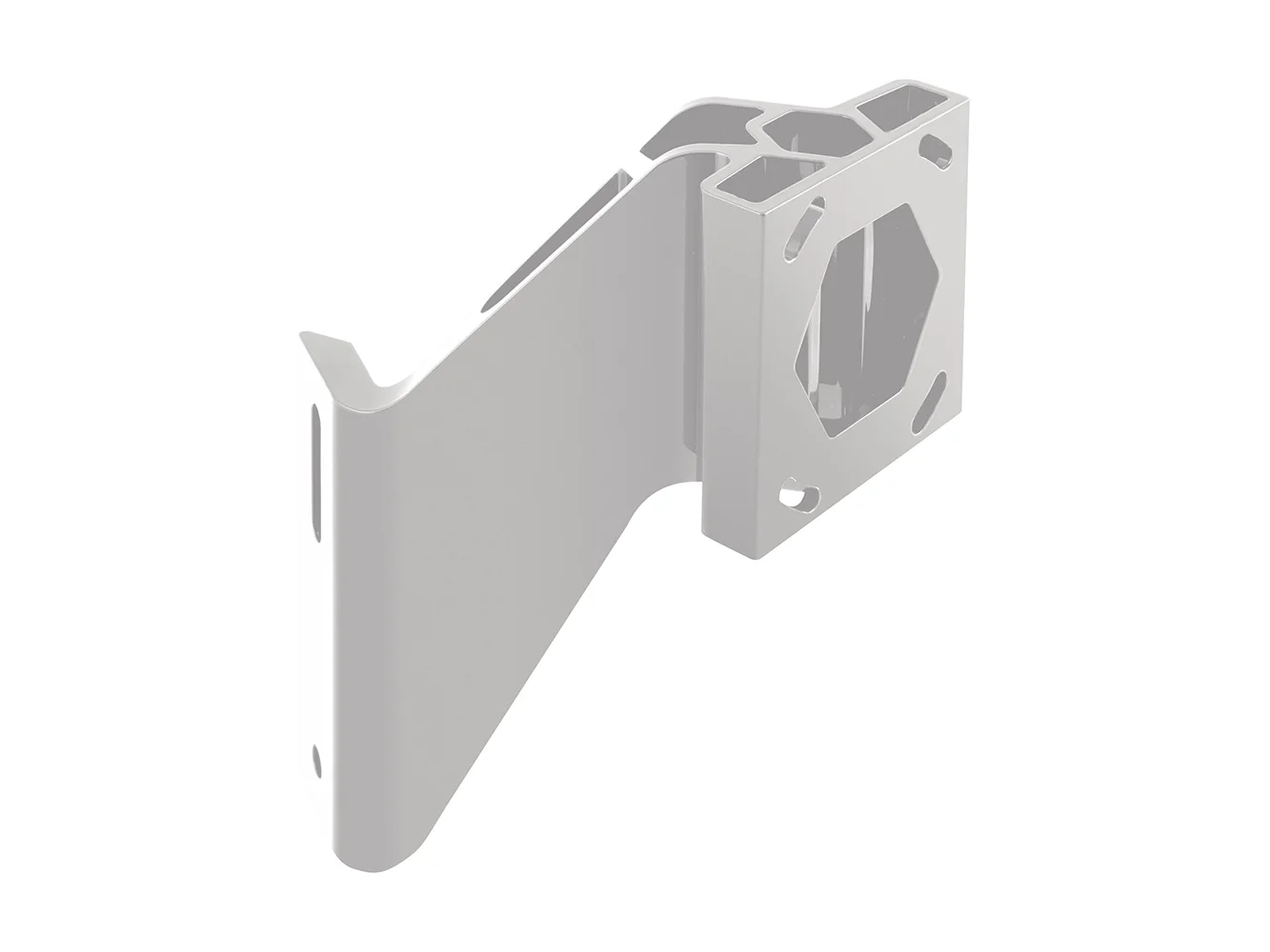 Minn Kota Raptor Jack Plate Adapter - Starboard - 2" Setback - 6" Rise - White