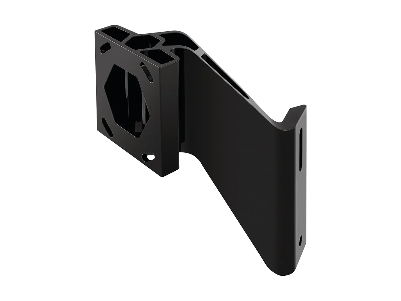 Minn Kota Raptor Jack Plate Adapter Bracket - Port - 2" Setback - 6" Rise - Black