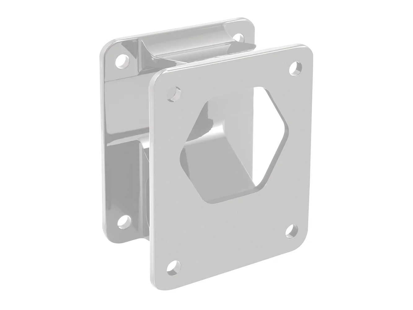 Minn Kota 3" Raptor Setback Bracket - White