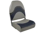 Springfield Premium Wave Folding Seat - Grey/Blue w/Meteor Stripe