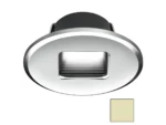 I2Systems Ember E1150Z Snap-In - Polished Chrome - Oval - Warm White Light