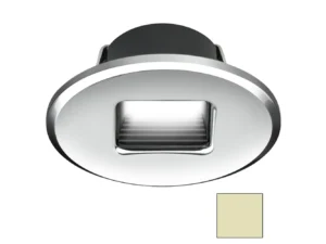 I2Systems Ember E1150Z Snap-In - Polished Chrome - Oval - Warm White Light