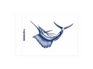 Tigress Sailfish Release Flag - 12" x 18"