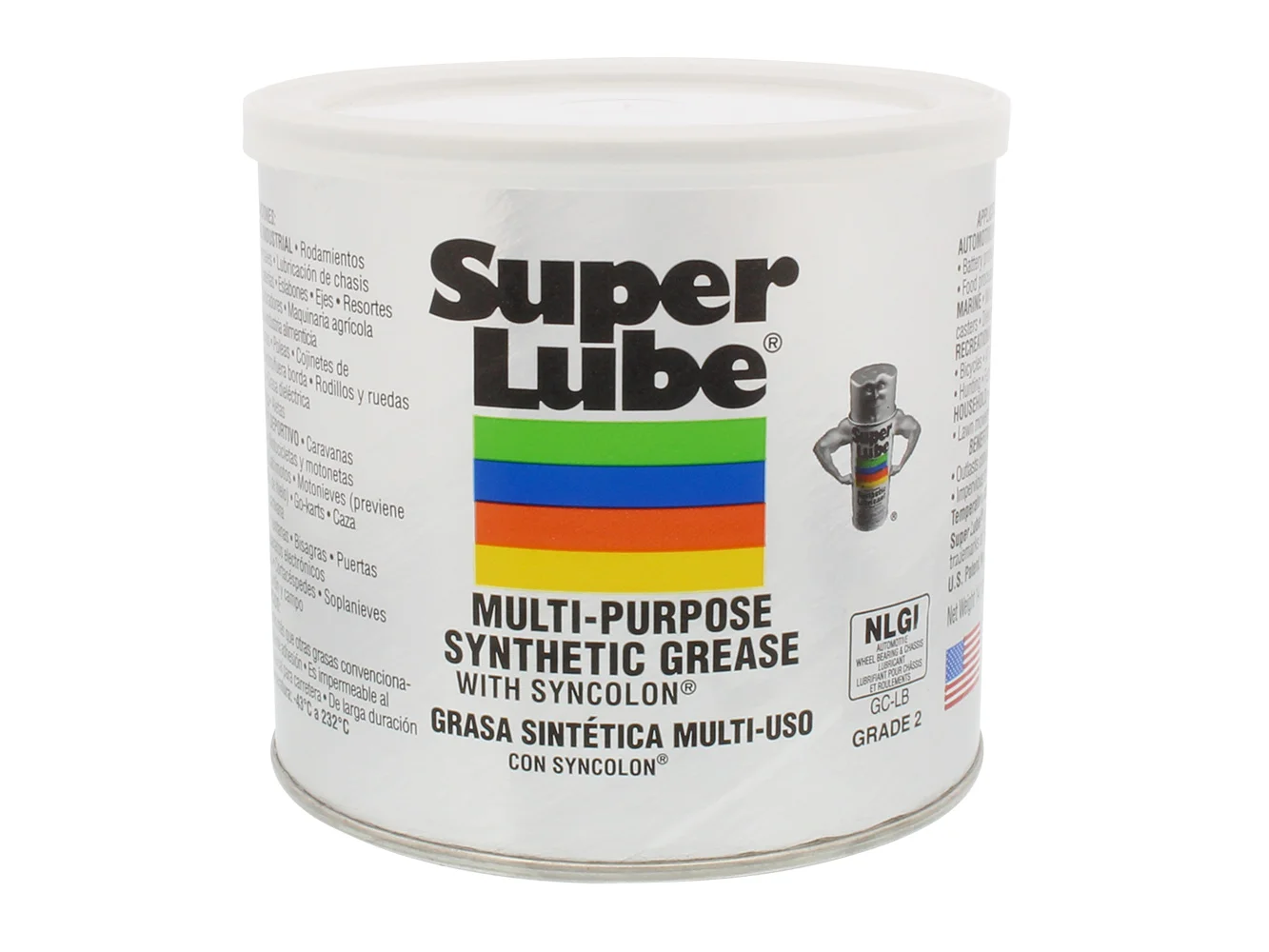 Super Lube Multi-Purpose Synthetic Grease w/Syncolon® - 14.1oz Canister