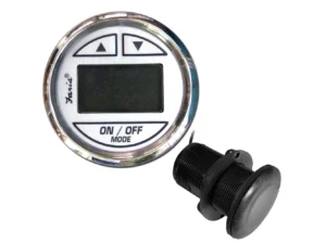Faria Chesapeake White SS 2" Depth Sounder w/Thru-Hull Transducer