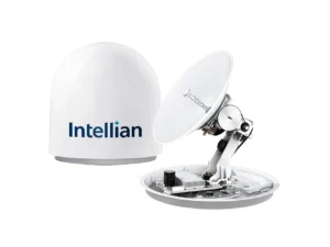 Intellian v60E 65cm Ku-band Maritime VSAT Antenna System - 6W Single Buc Single Cable - Lightweight