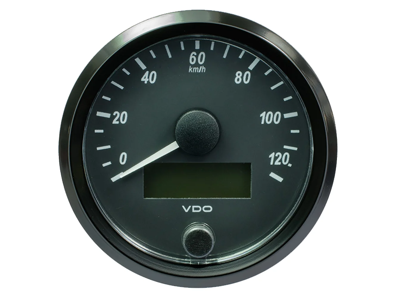 VDO SingleViu 80mm (3-1/8") Speedometer - 140MPH