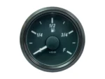 VDO SingleViu 52mm (2-1/16") Fuel Level Gauge - E/F Scale 240-33 Ohm