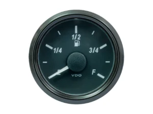 VDO SingleViu 52mm (2-1/16") Fuel Level Gauge - E/F Scale - 0-90 Ohm