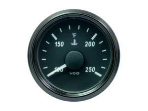 VDO SingleViu 52mm (2-1/16") Water Temperature Gauge - 250°F - 450-30 Ohm