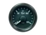 VDO SingleViu 52mm (2-1/16") Oil Pressure Gauge - 150 PSI - 0-180 Ohm