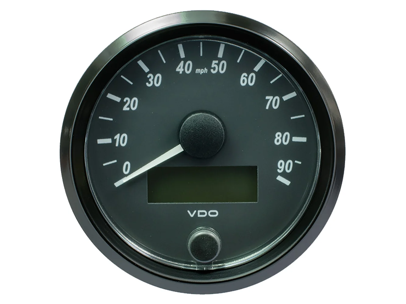 VDO SingleViu 80mm (3-1/8") Speedometer - 90MPH