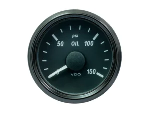 VDO SingleViu 52mm (2-1/16") Oil Pressure Gauge - 150 PSI