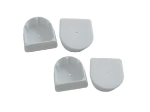 Dock Edge Small End Plug - White *4-Pack