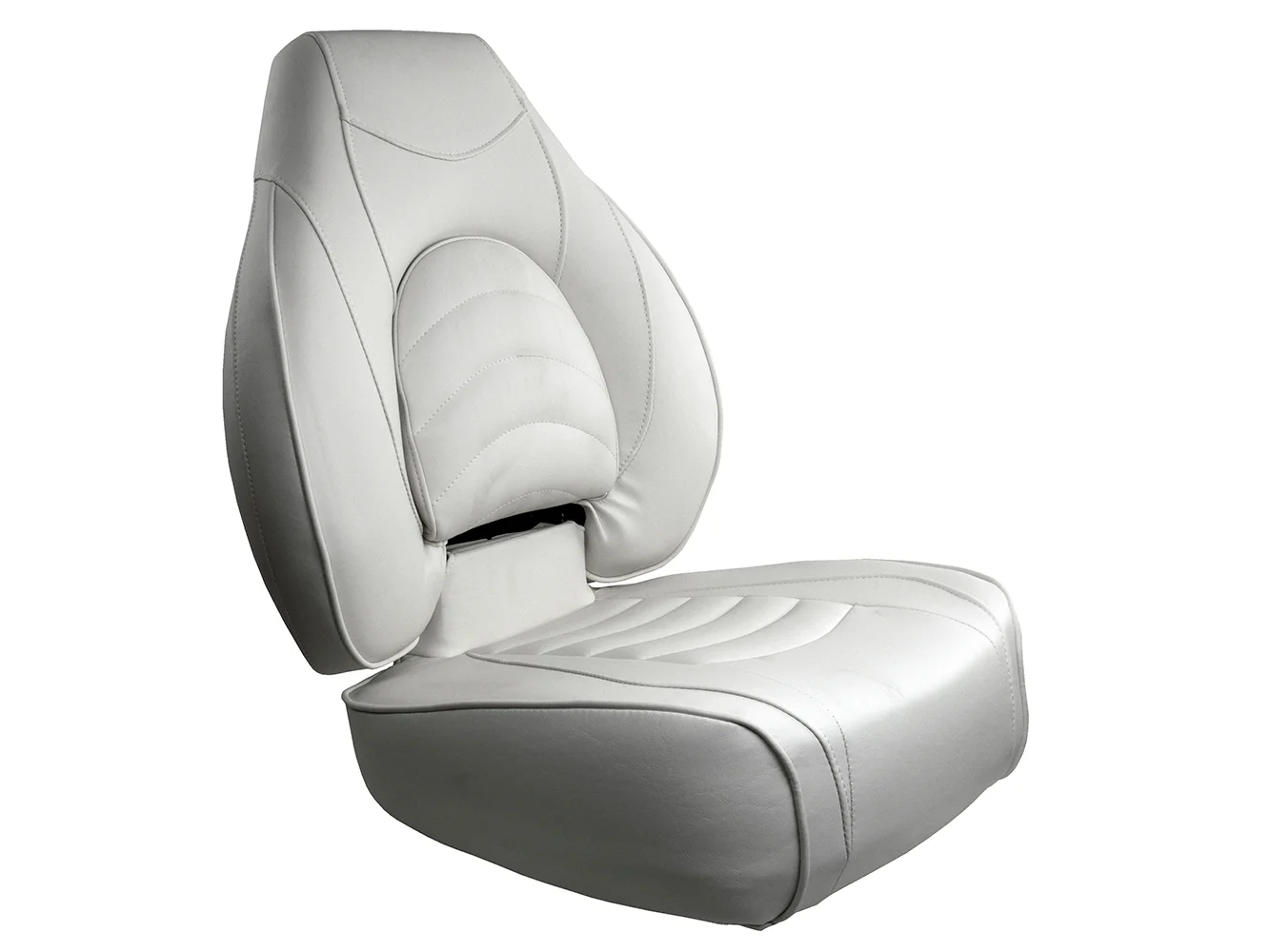 Springfield Fish Pro High Back Folding Seat - White