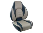 Springfield Fish Pro High Back Folding Seat - Blue/Grey