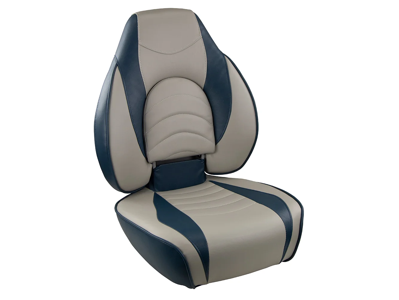 Springfield Fish Pro High Back Folding Seat - Blue/Grey