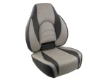 Springfield Fish Pro High Back Folding Seat - Charcoal/Grey