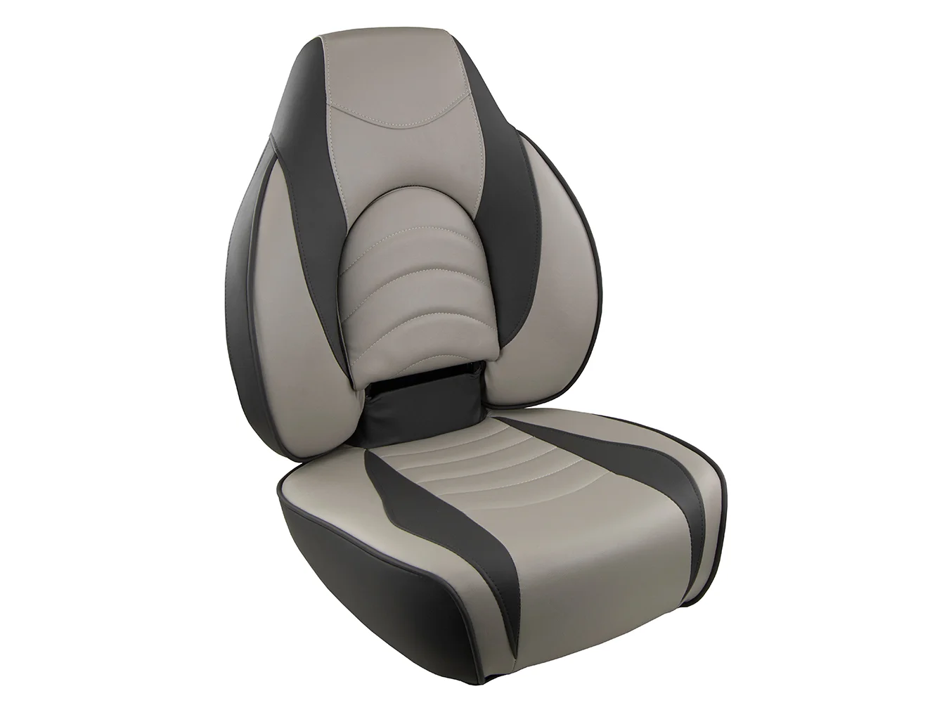 Springfield Fish Pro High Back Folding Seat - Charcoal/Grey