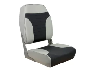Springfield High Back Multi-Color Folding Seat - Grey/Charcoal