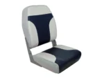 Springfield High Back Multi-Color Folding Seat - Blue/Grey