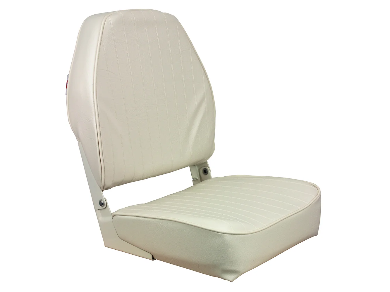 Springfield High Back Folding Seat - White