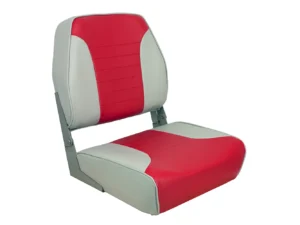 Springfield Economy Multi-Color Folding Seat - Grey/Red