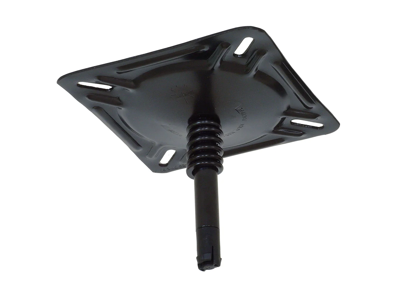 Springfield KingPin™ 7" x 7" Seat Mount w/Spring - E-Coat Finish