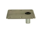 Springfield KingPin&trade; 7" x 7" Offset - Stainless Steel - Square Base (Standard)