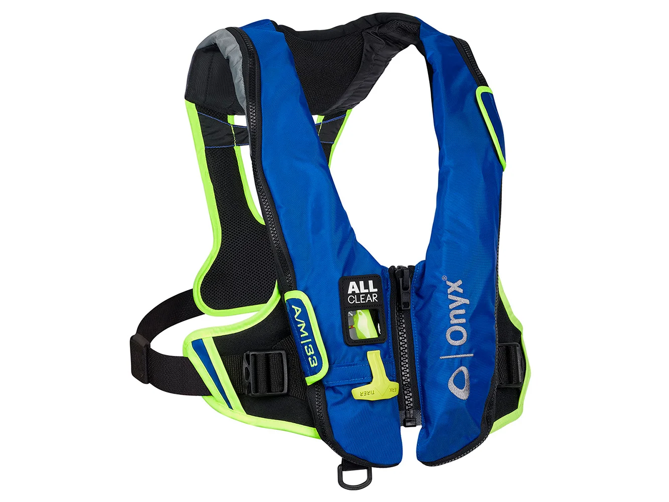 Onyx Impulse A/M-33 All Clear® Auto/Manual Inflatable Life Jacket - Blue