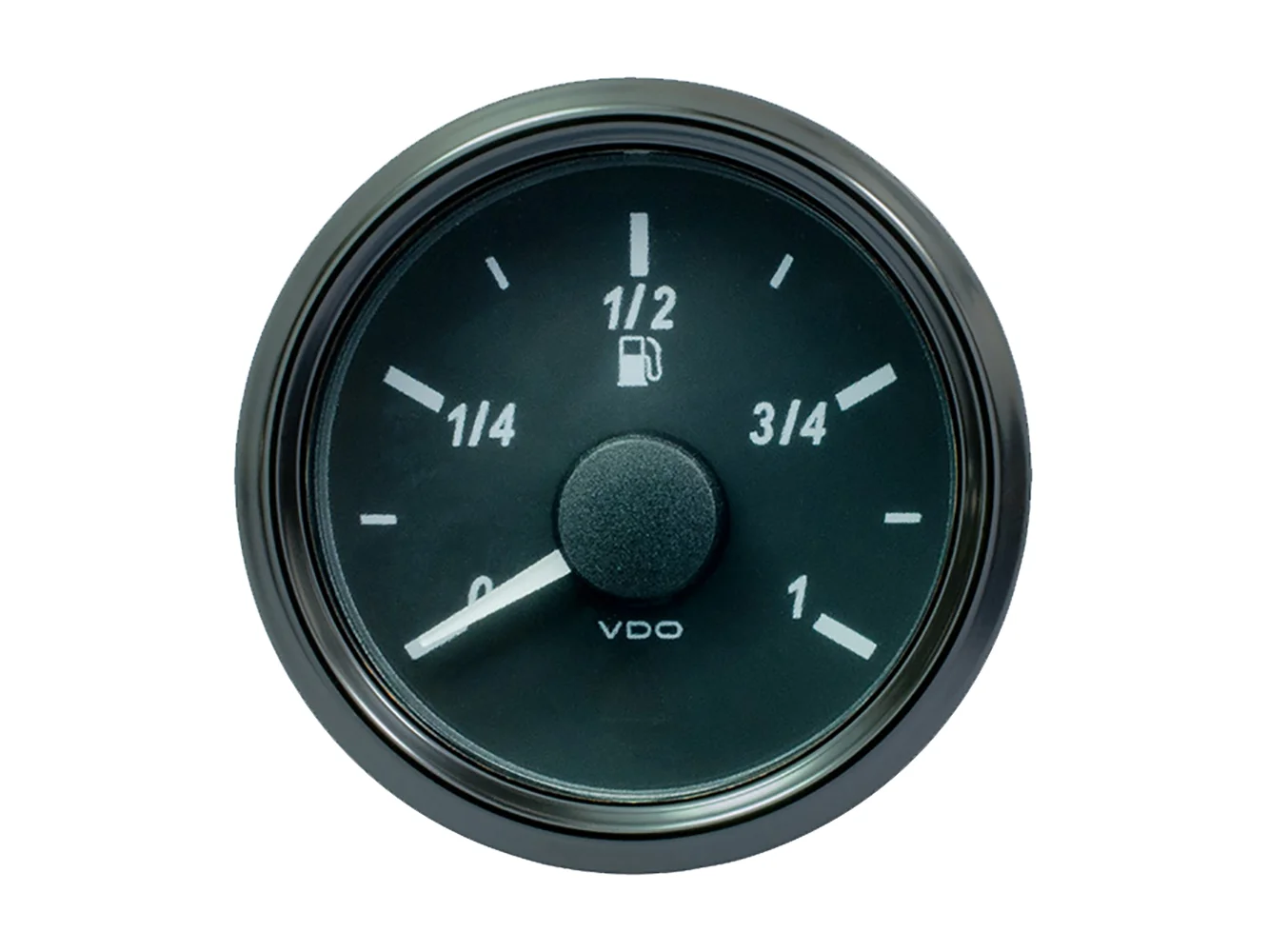 VDO SingleViu 52mm (2-1/16") Fuel Level Gauge - Euro - 90-5 Ohm