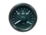 VDO SingleViu 52mm (2-1/16") Air Pressure Gauge - 150 PSI - 0-180 Ohm
