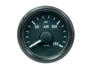 VDO SingleViu 52mm (2-1/16") Air Pressure Gauge - 150 PSI - 0-180 Ohm