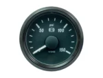 VDO SingleViu 52mm (2-1/16") Brake Pressure Gauge - 150 PSI - 0-180 Ohm