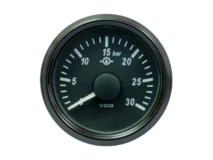 VDO SingleViu 52mm (2-1/16") Brake Pressure Gauge - 30 Bar - 0-4.5V
