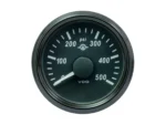 VDO SingleViu 52mm (2-1/16") Gear Pressure Gauge - 500 PSI - 0-4.5V