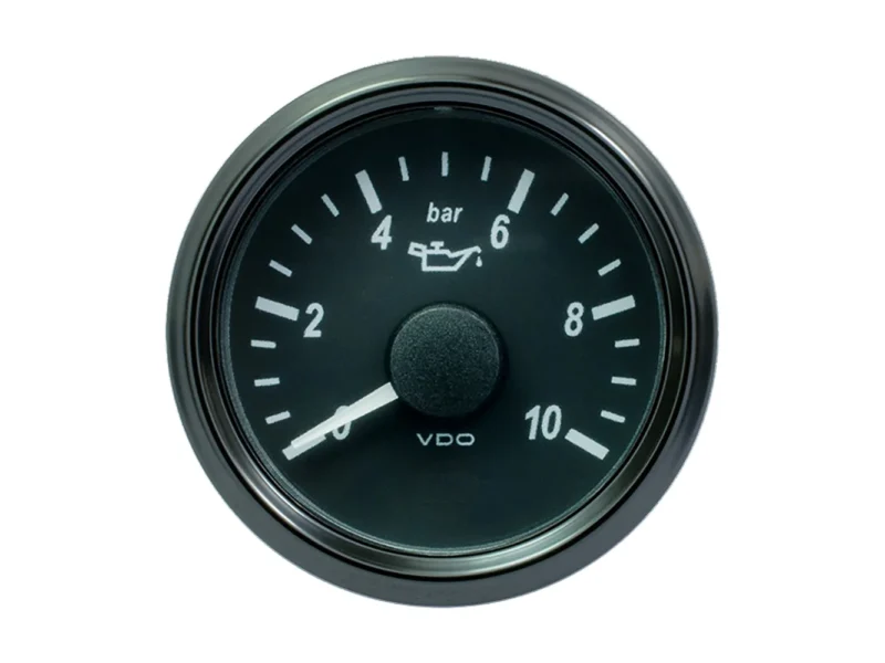 VDO SingleViu 52mm (2-1/16") Oil Pressure Gauge - 150 PSI - 0-4.5V