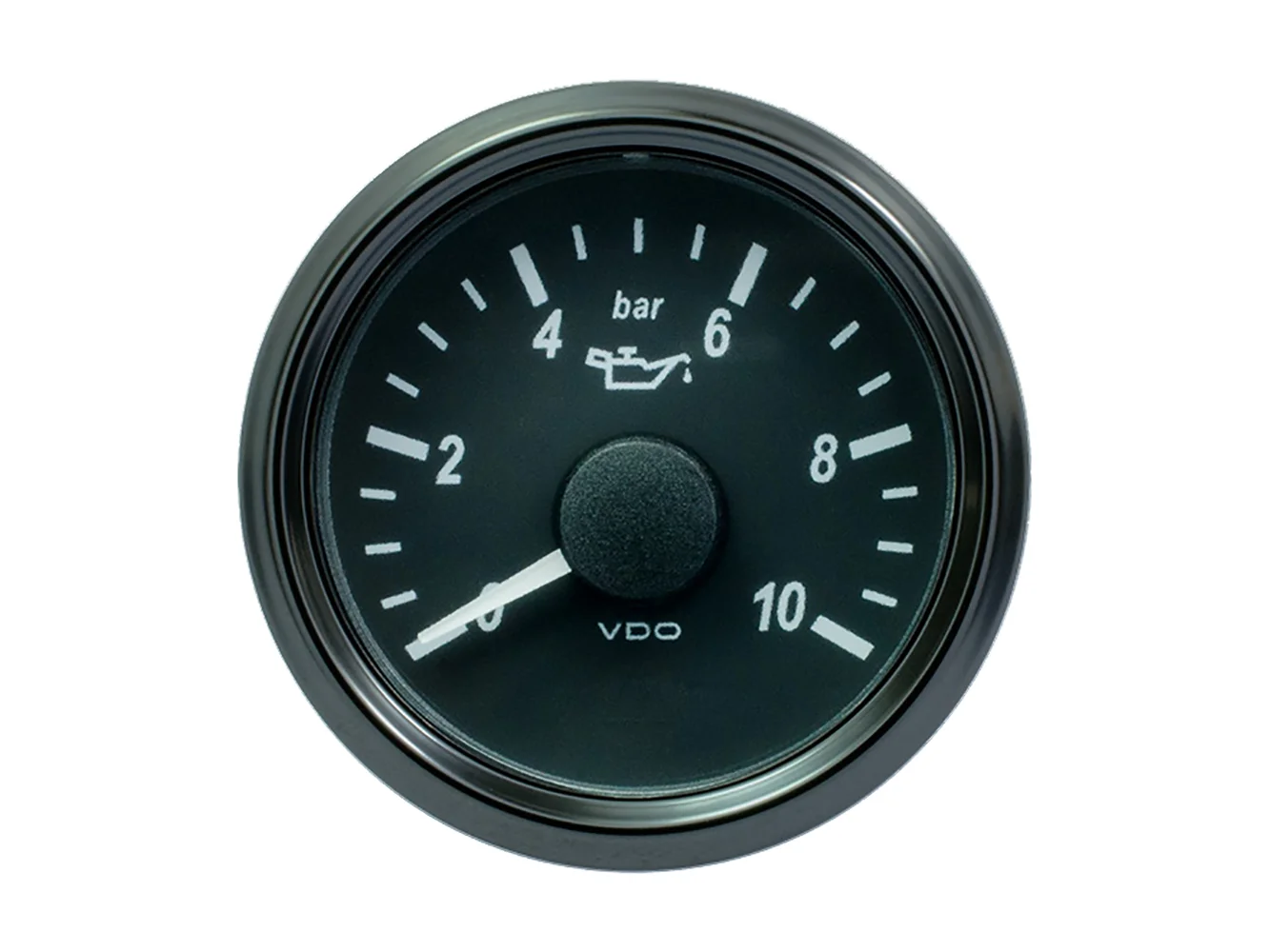 VDO SingleViu 52mm (2-1/16") Oil Pressure Gauge - 150 PSI - 0-4.5V