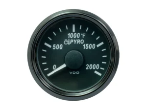 VDO SingleViu 52mm (2-1/16") Exhaust Gas Temp. Gauge - 2000°F