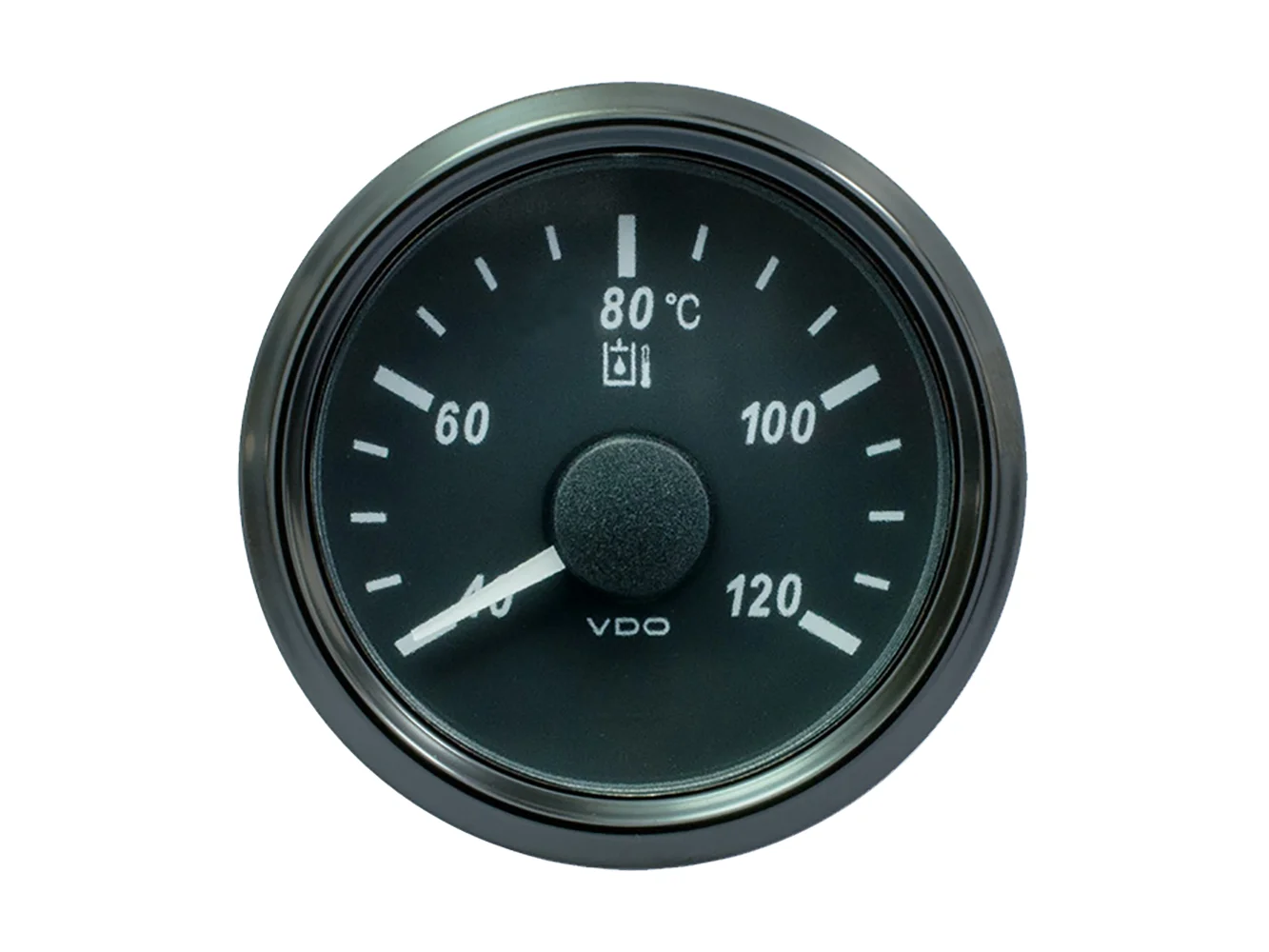 VDO SingleViu 52mm (2-1/16") Hydraulic Oil Temp. Gauge - 120°C - 291-22 Ohm
