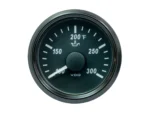 VDO SingleViu 52mm (2-1/16") Oil Temp. Gauge - 300° F - 322-18 Ohm