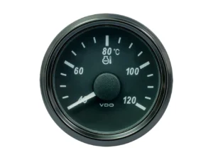 VDO SingleViu 52mm (2-1/16") Water Temp. Gauge - Euro - 120° C - 291-22 ohm