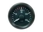 VDO SingleViu 52mm (2-1/16") Oil Temp. Gauge - Euro - 150° C - 322-18 Ohm
