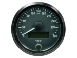 VDO SingleViu 80mm (3-1/8") Speedometer - 300 KM/H