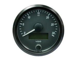 VDO SingleViu 80mm (3-1/8") Speedometer - 30 MPH