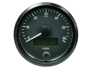 VDP SingleViu 80mm (3-1/8") Speedometer - 60 KM/H