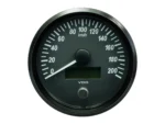 VDO SingleViu 100mm (4") Speedometer - 200 KM/H