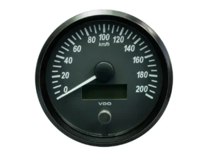 VDO SingleViu 100mm (4") Speedometer - 200 KM/H