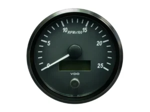 VDO SingleViu 100mm (4") Tachometer - 2500 RPM