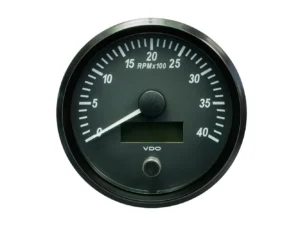 VDO SingleViu 100mm (4") Tachometer - 4000 RPM